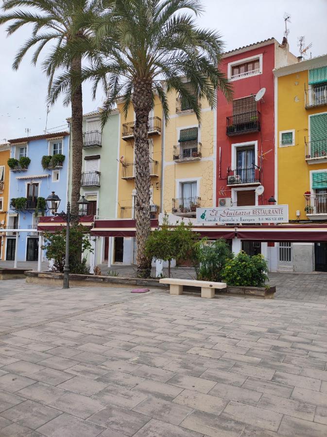 Primera Linea De Mar Con Piscina, Gimnasio Y Parking 2 Hab Y 2 Banos Villajoyosa Eksteriør bilde