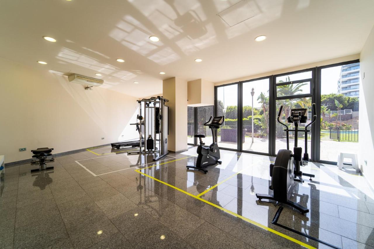 Primera Linea De Mar Con Piscina, Gimnasio Y Parking 2 Hab Y 2 Banos Villajoyosa Eksteriør bilde