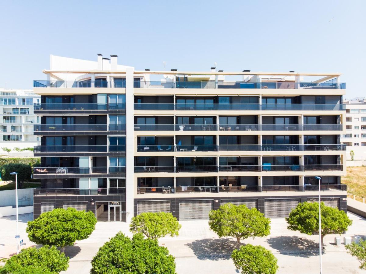 Primera Linea De Mar Con Piscina, Gimnasio Y Parking 2 Hab Y 2 Banos Villajoyosa Eksteriør bilde