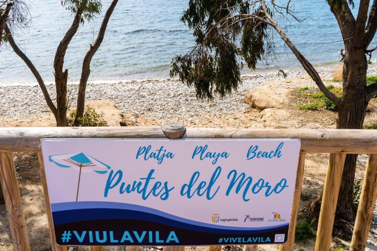 Primera Linea De Mar Con Piscina, Gimnasio Y Parking 2 Hab Y 2 Banos Villajoyosa Eksteriør bilde